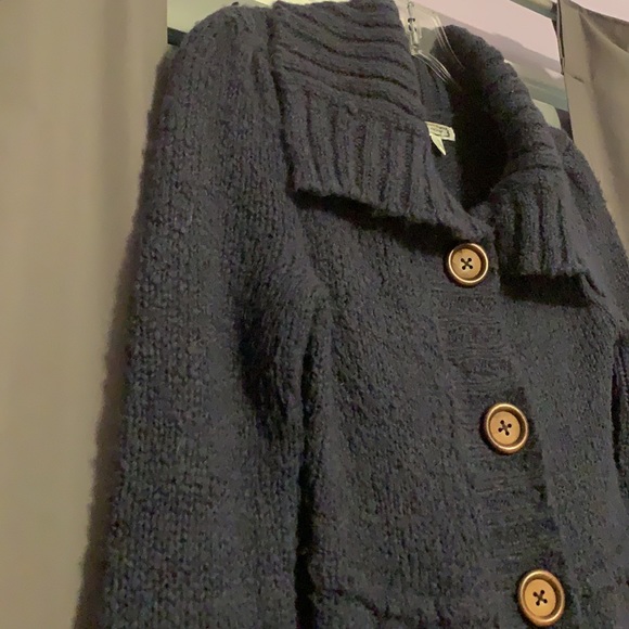 Tiered navy sweater - Picture 4 of 5